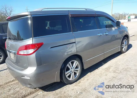 2012 Nissan Quest Le from USA, damaged, VIN JN8AE2KP7C9032248